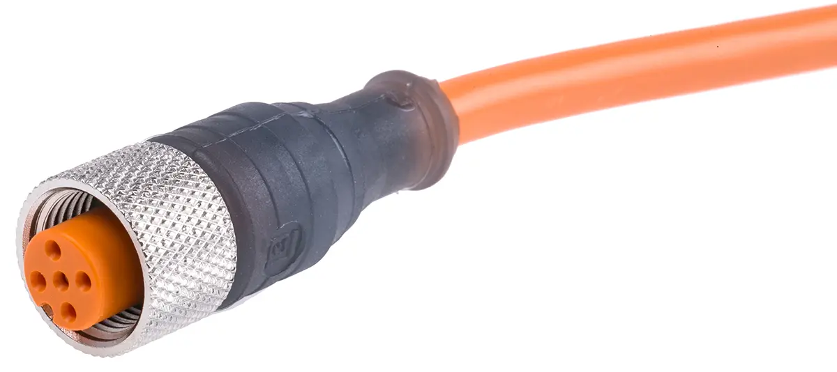 Produktfoto 1 von Lumberg RKT 5-56, 5-polig Sensor-Betätigungselementkabel, M12 Buchse / Freies Ende Nicht abgeschlossen, Länge 2 m