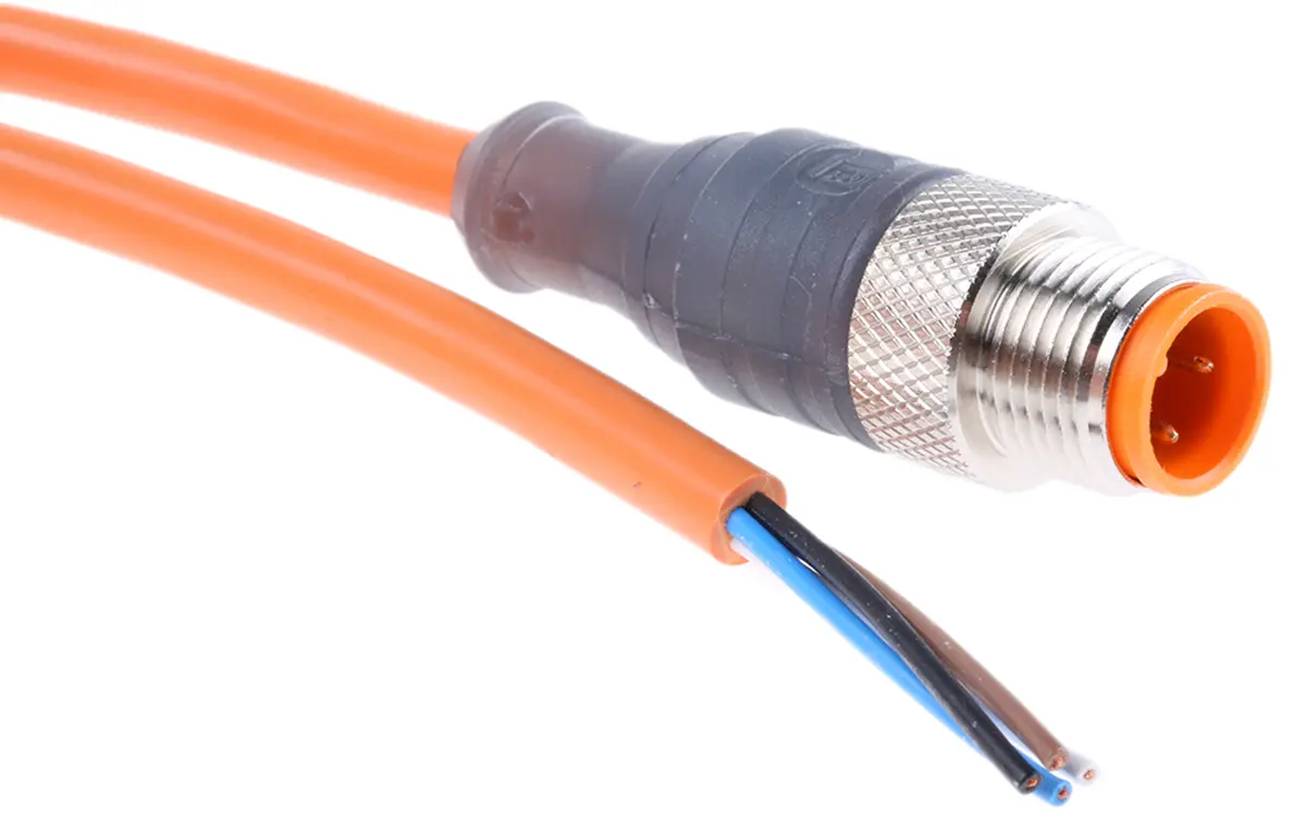 Produktfoto 1 von Lumberg RST, 4-polig Sensor-Betätigungselementkabel, M12 Stecker / Freies Ende Nicht abgeschlossen, Länge 2 m
