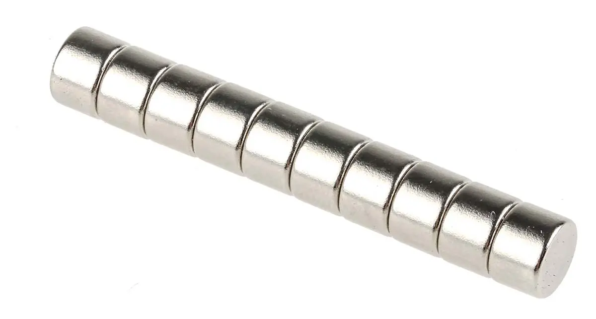 Produktfoto 1 von Eclipse Neodym Magnet, 6 mm, 1.3 kg x 4 mm