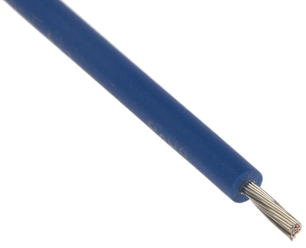 Produktfoto 1 von Lapp Einzeladerleitung 1 mm², 17 AWG 100m Blau PVC isoliert Ø 2.9mm UL1015