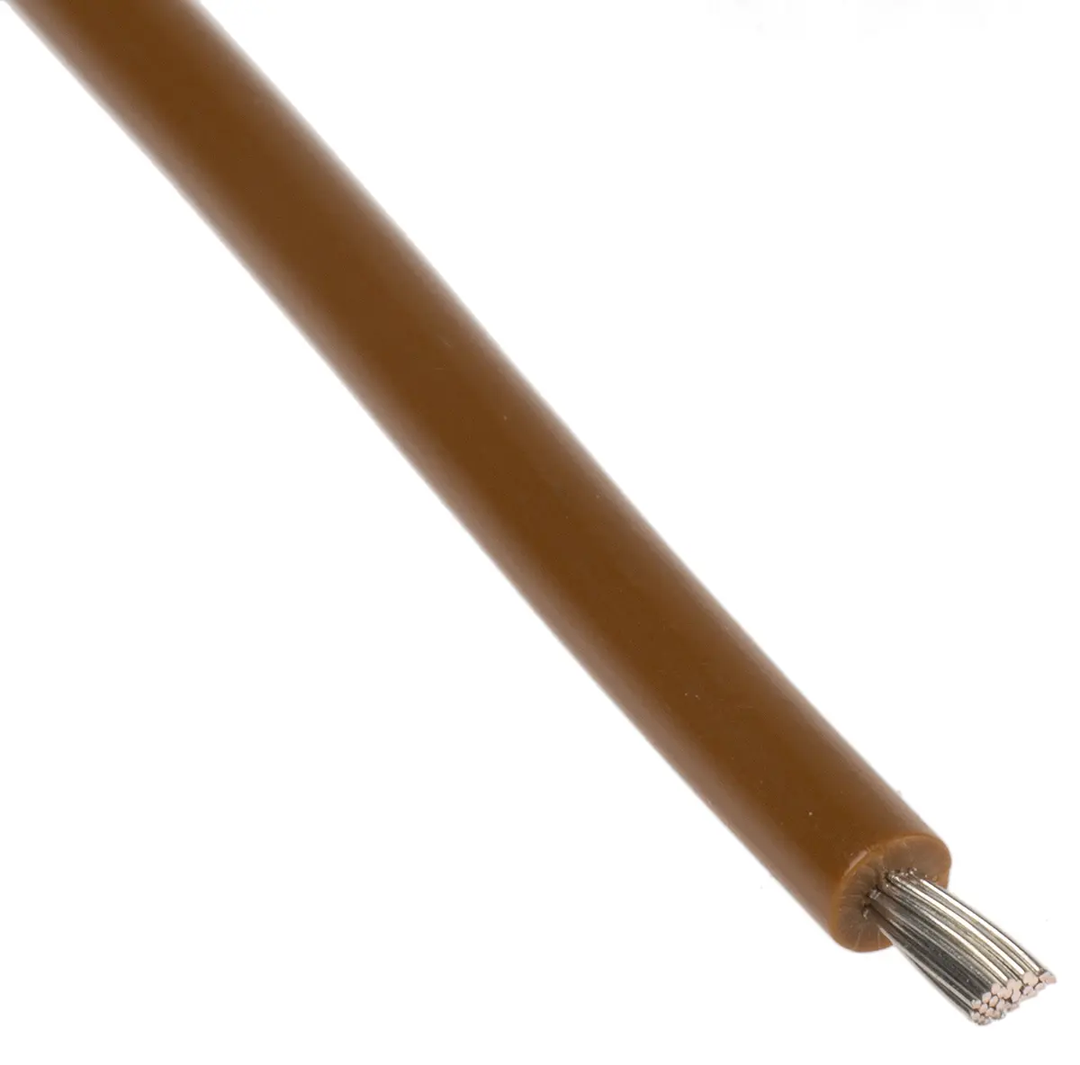 Produktfoto 1 von Lapp Einzeladerleitung 1,5 mm², 15 AWG 100m Braun PVC isoliert Ø 3.1mm UL1015