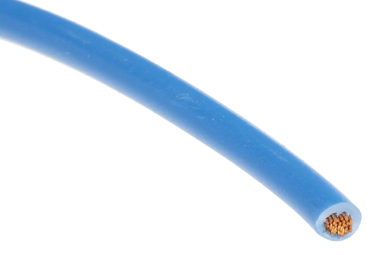 Produktfoto 1 von Lapp Einzeladerleitung 1,5 mm², 15 AWG 100m Blau PVC isoliert Ø 3.1mm UL1015