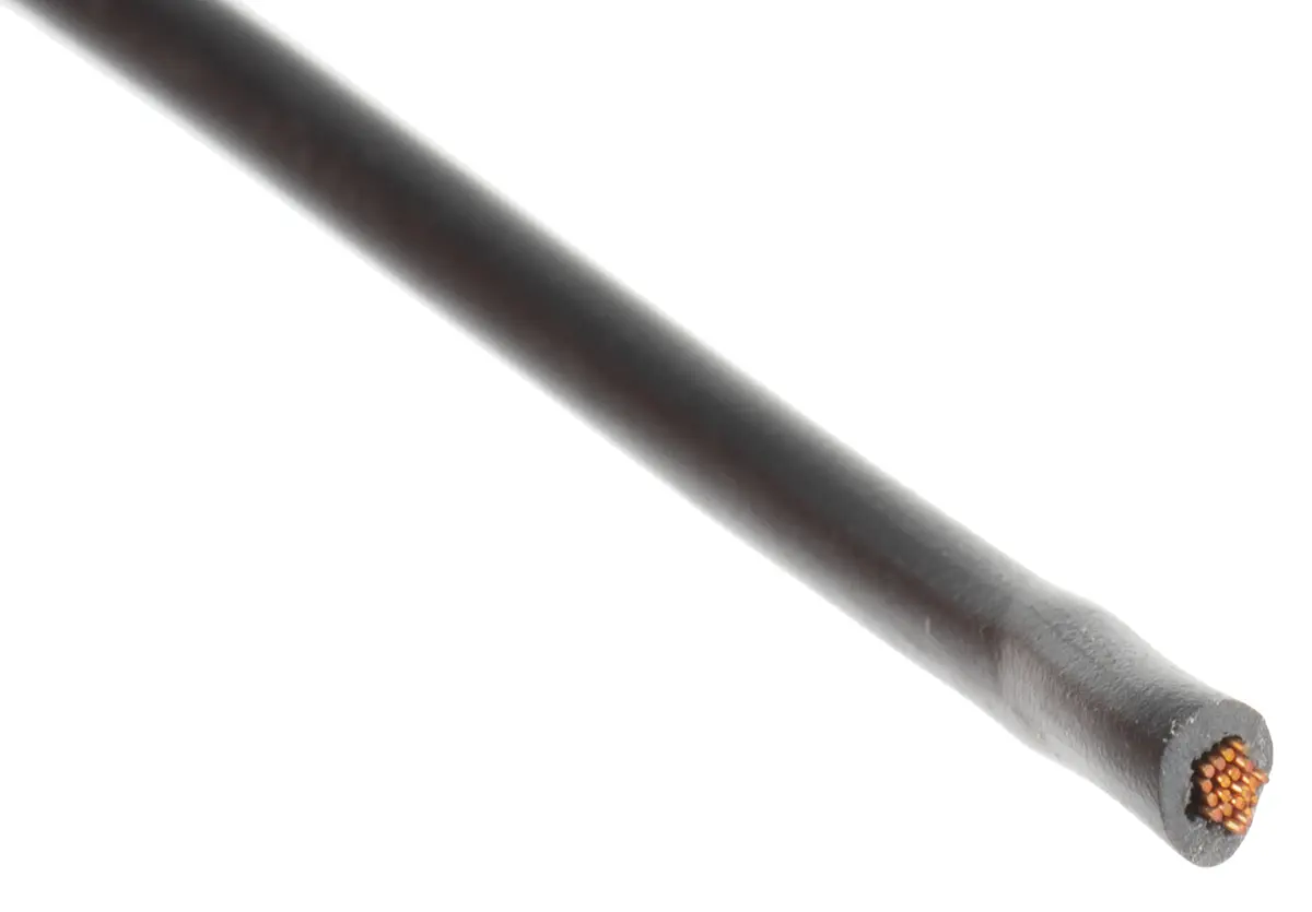 Produktfoto 1 von Lapp Einzeladerleitung 2,5 mm², 13 AWG 100m Schwarz PVC isoliert Ø 4mm UL1015