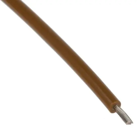 Produktfoto 1 von Lapp Schaltdraht 0.75 mm² 100 m Braun Ø 2.7 mm Polyvinylchlorid