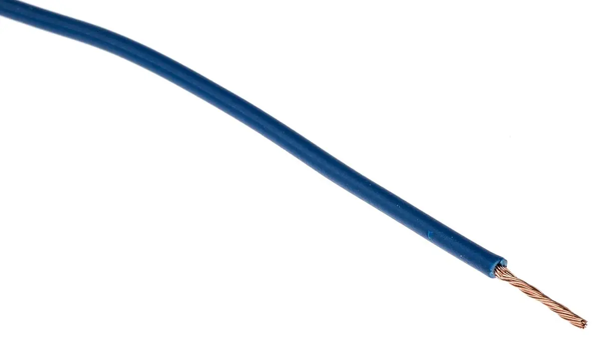 Produktfoto 1 von Lapp Einzeladerleitung 0,75 mm², 18AWG 100m Dunkelblau PVC isoliert Ø 2.4mm 24/32 Litzen