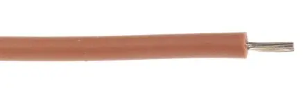 Produktfoto 1 von Lapp ÖLFLEX HEAT Schaltdraht 0.25 mm² 100 m Braun Ø 1.9 mm 14 Litzen Silikon