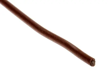 Produktfoto 1 von Lapp ÖLFLEX HEAT Schaltdraht 0.5 mm² 100 m Braun Ø 2.1 mm 19 Litzen Silikon