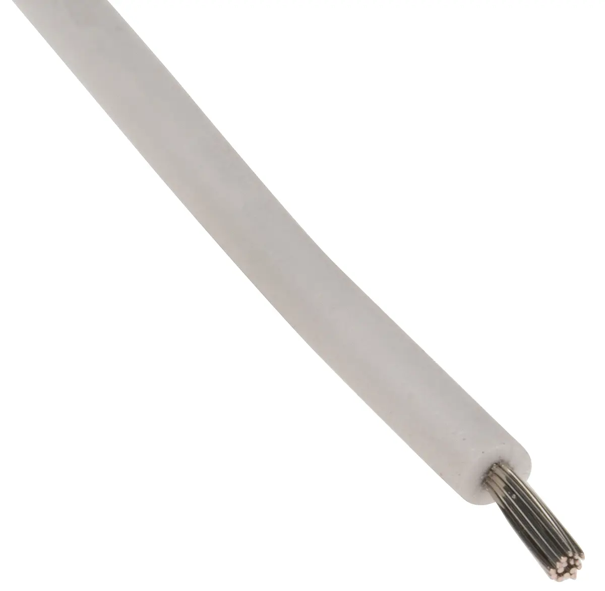 Produktfoto 1 von Lapp Einzeladerleitung 0,5 mm², 20 AWG 100m Weiß Silikon isoliert Ø 2.1mm 19/0,25 mm Litzen