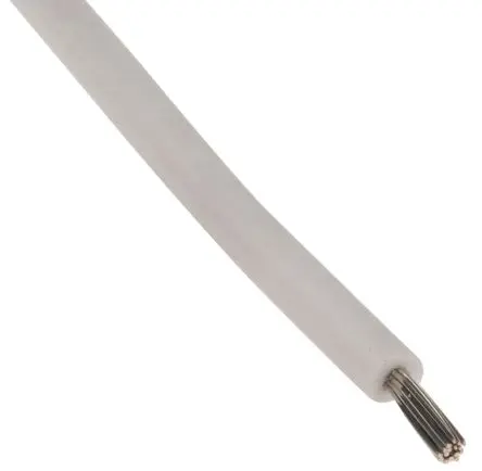Lapp ÖLFLEX HEAT Schaltdraht 0.5 mm² 100 m Weiß Ø 2.1 mm 19 Litzen Silikon