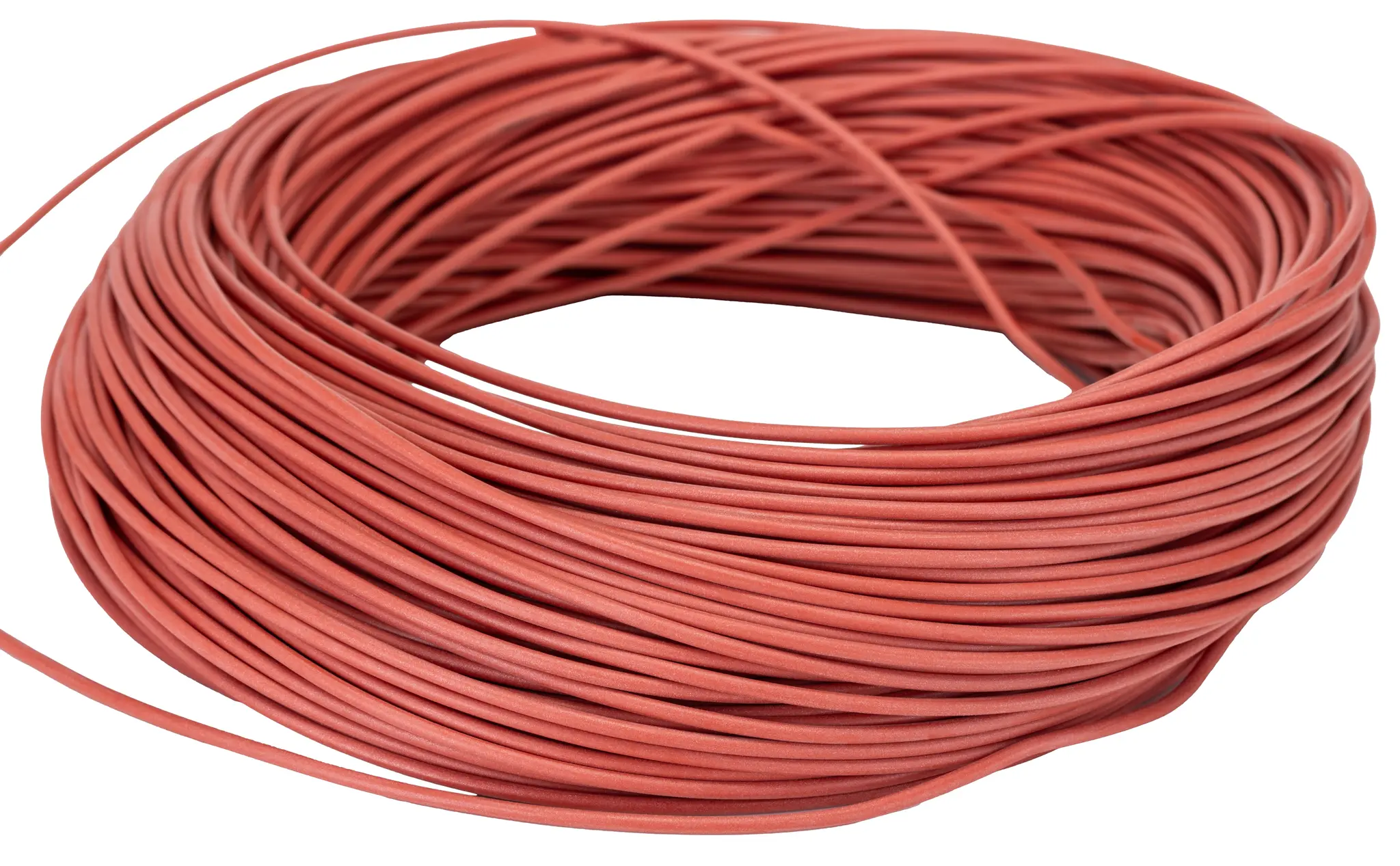 Produktfoto 1 von Lapp Einzeladerleitung 0,5 mm², 20 AWG 100m Rot Silikon isoliert Ø 2.1mm 19/0,25 mm Litzen
