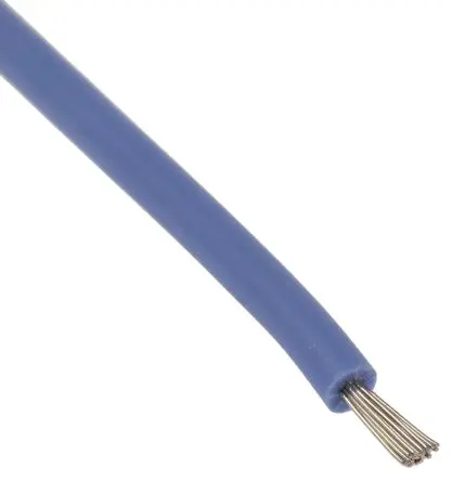 Produktfoto 1 von Lapp ÖLFLEX HEAT Schaltdraht 0.75 mm² 100 m Blau Ø 2.4 mm 19 Litzen Silikon
