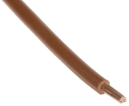 Produktfoto 1 von Lapp H07V-K Schaltdraht 2.5 mm² 100 m Braun Ø 3.7 mm 50 Litzen Polyvinylchlorid