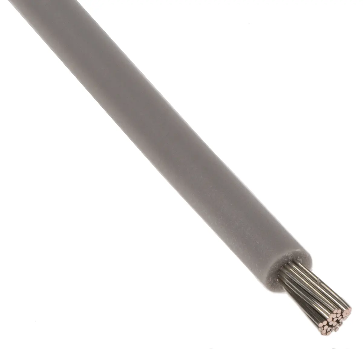 Produktfoto 1 von Lapp Einzeladerleitung 1,5 mm², 15 AWG 100m Grau Silikon isoliert Ø 2.8mm 19/0,25 mm Litzen