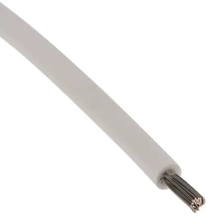 Produktfoto 1 von Lapp ÖLFLEX HEAT Schaltdraht 1 mm² 100 m Weiß Ø 2.5 mm 19 Litzen Silikon