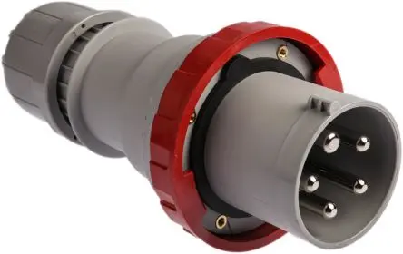 Produktfoto 1 von Scame Optima Leistungssteckverbinder Rot 3P+N+PE, 415V, Kabel Gerade IP67 125A