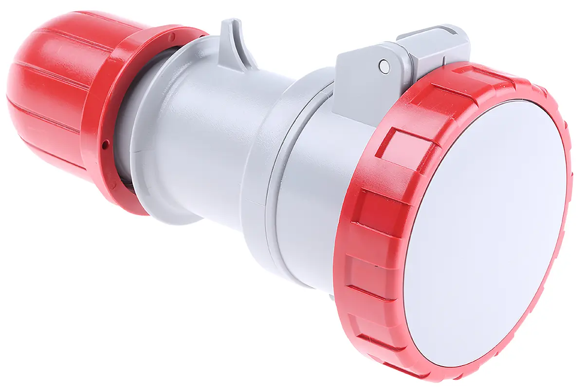 Scame Leistungssteckverbinder Buchse Rot 3P + N + E, 415 V / 16A, Kabelmontage IP66, IP67