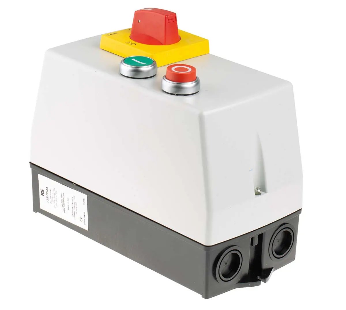 Produktfoto 1 von RS PRO Direktstarter 3-phasig 11 kW, 400 Vac / 17 → 23 A, Automatik
