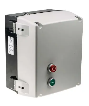 Produktfoto 1 von RS PRO Stern-Dreieck-Starter 400V ac 3-phasig 15 kW, IP65 / 13A, 18 A