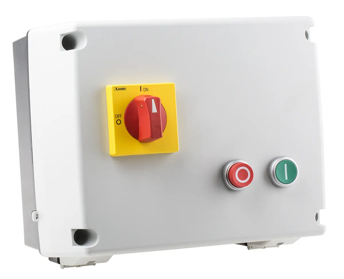 Produktfoto 1 von RS PRO Stern-Dreieck-Starter 3-phasig 11 kW, 230 V ac / 9 → 14 A