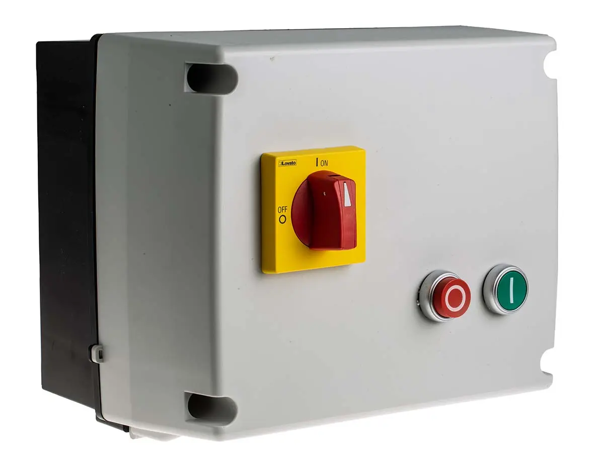 Produktfoto 1 von RS PRO Stern-Dreieck-Starter 3-phasig 22 kW, 400 Vac / 24 → 32 A