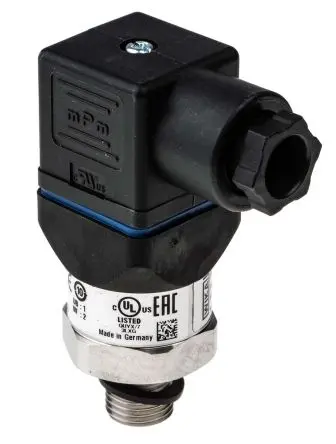 Produktfoto 1 von WIKA A-10 Relativ Drucksensor 0 bar, Strom 40 bar, für Hydraulikflüssigkeit