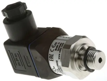 Produktfoto 1 von WIKA A-10 Überdruck Drucksensor 0 bar, 2-adrig, 4 bis 20 mA 4 bar