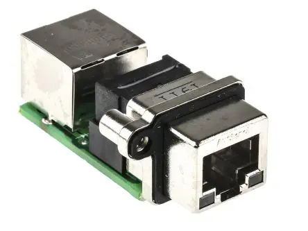 Produktfoto 1 von Amphenol Communications Solutions MRJ Innen/Innen Cat5e RJ45-Steckverbinder, 2-Port 8-polig Ungeschirmt