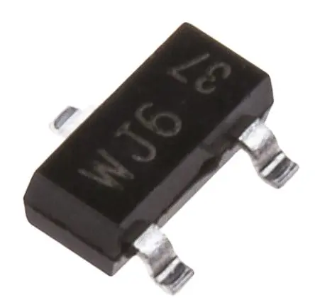 Produktfoto 1 von Nexperia BSH201 Typ P-Kanal, Oberfläche MOSFET Erweiterung 60 V / 300 mA 417 mW, 3-Pin SOT-23