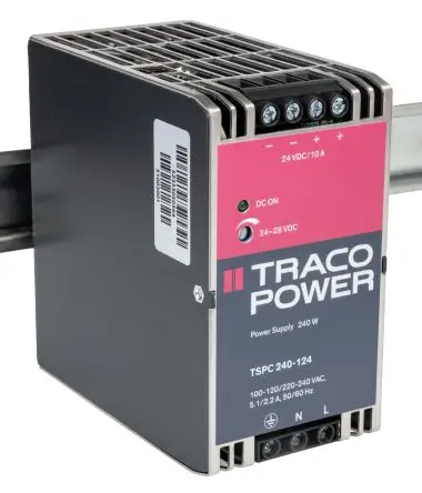 Produktfoto 1 von TRACOPOWER TSPC DIN-Schienen Netzteil Geschalteter Modus 264V ac AC / 10 A 28V dc DC 240 W