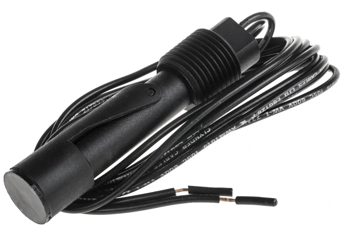 Produktfoto 1 von Sensata / Cynergy3 RSF80 Schwimmerschalter Horizontal 300 V dc, Schließer/Öffner, -20 °C 300 V ac → 75 °C, mit 1 m