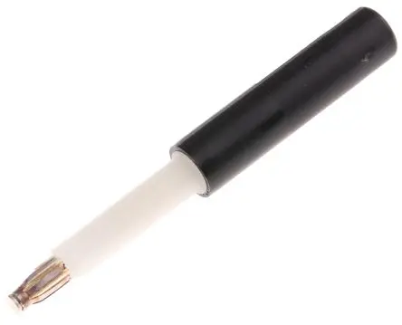 Produktfoto 1 von Staubli Prüfsteckverbinder-Adapter Schwarz Messing versilbert 30 V ac, 60V dc