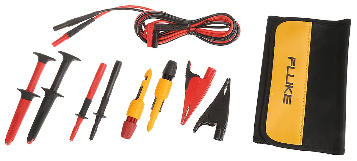 Produktfoto 1 von Fluke Multimeter-Messleitungen mit Krokodilklemme