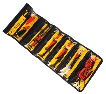Produktfoto 1 von Fluke Multimeter-Messleitungen mit Hakenklemme, Zangenklammer, Krokodilklemme, Testleitung Set CAT, CAT III, CAT IV