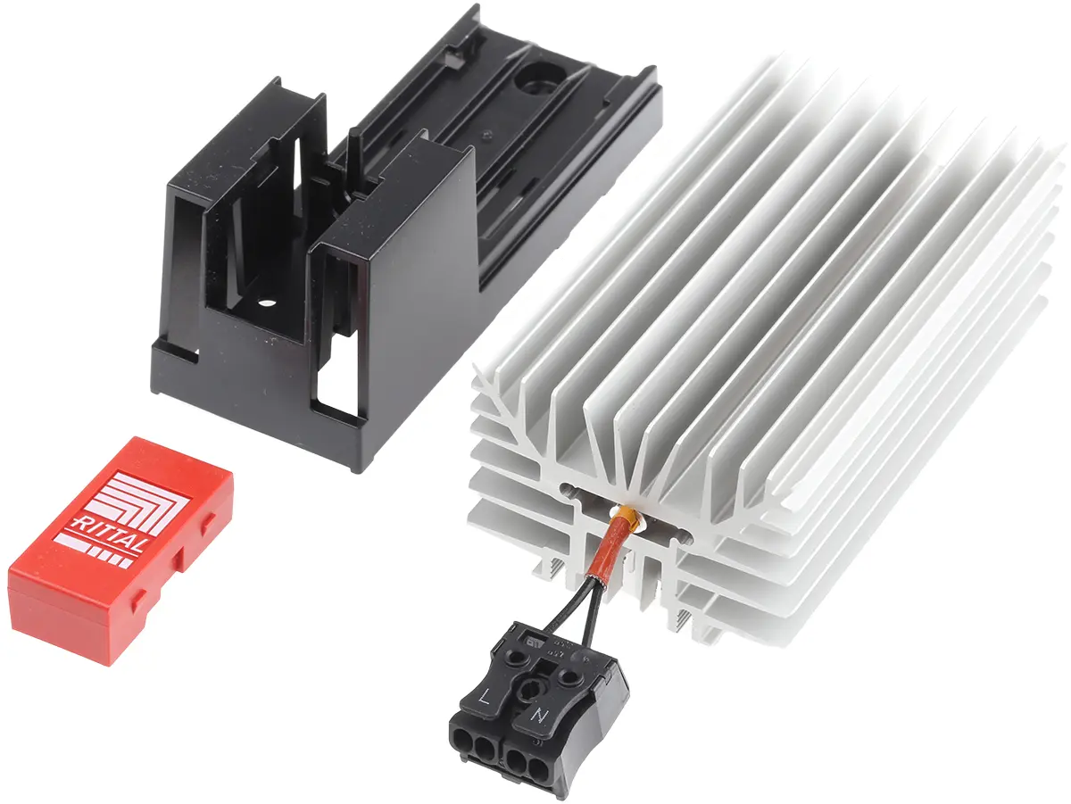 Produktfoto 1 von Rittal SK 3105 Schaltschrank-Heizung, 50W, 10 °C, 110V ac, 240 V ac, B 64mm, T. 56 mm 60 Hz