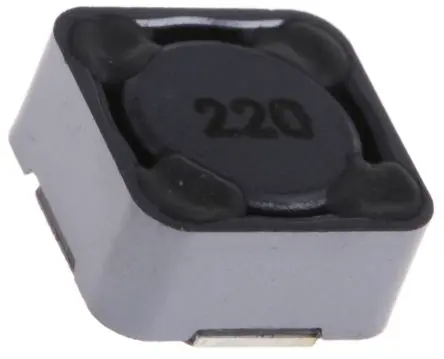 Produktfoto 1 von Bourns SRR1260 Drosselspule mit Abschirmung, 22 μH 4 A mit Ferrit-Kern, 1260 Gehäuse ±20 % Drahtgewickelt 12.5 mm, 13.4