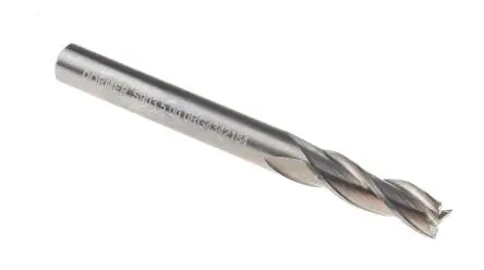 Produktfoto 1 von Dormer glatt Carbid Langlochfräser, Schneider-Ø 5 mm, Schaft-Ø 5mm, GL 50 mm, 3-schneidig