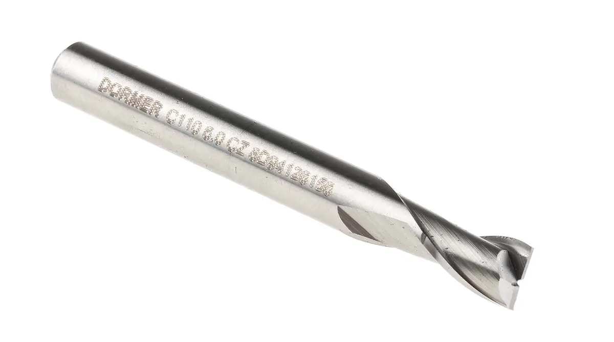 Produktfoto 1 von Dormer glatt Kobalt-HSS Langlochfräser, Schneider-Ø 6 mm, Schaft-Ø 6mm, GL 52 mm, 2-schneidig