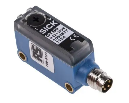 Produktfoto 1 von RS PRO GTB6 Kubisch Optischer Sensor, Hintergrundunterdrückung, NPN Ausgang, 4-polig