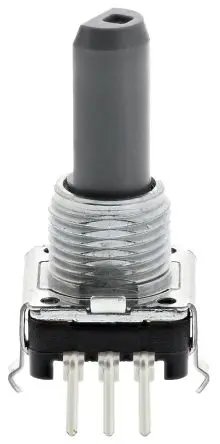 Produktfoto 1 von Alps Alpine Drehgeber 12 Impulse/Umdrehung Impulse/U Inkrementalgeber, mit 6 mm, Flachschaft, Digital Rechteck-Signal,