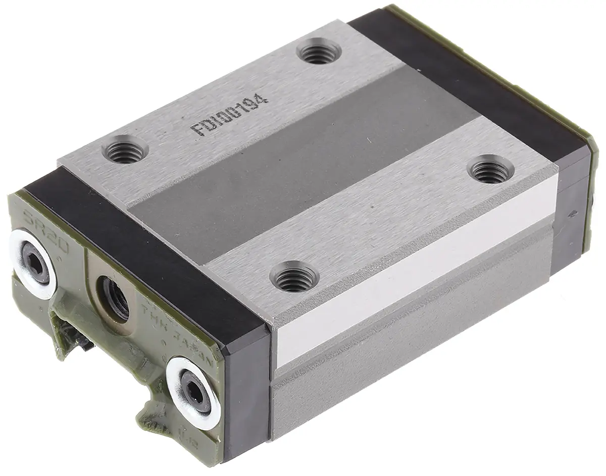 Produktfoto 1 von THK SR Linearführung Schlitten, 66.2 mm x 42 mm, Traglast 12.5 kN, 25.2 kN