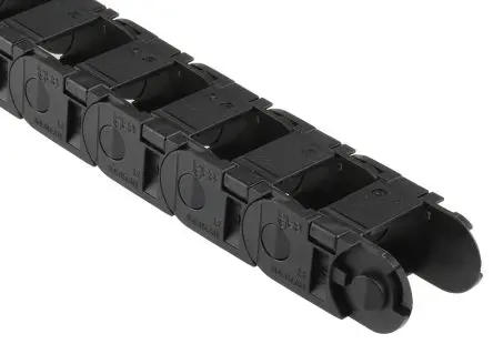 Produktfoto 1 von Igus e-chain Schwarz, 36mm x 23 mm Igumid G, Länge 1 m 38 mm