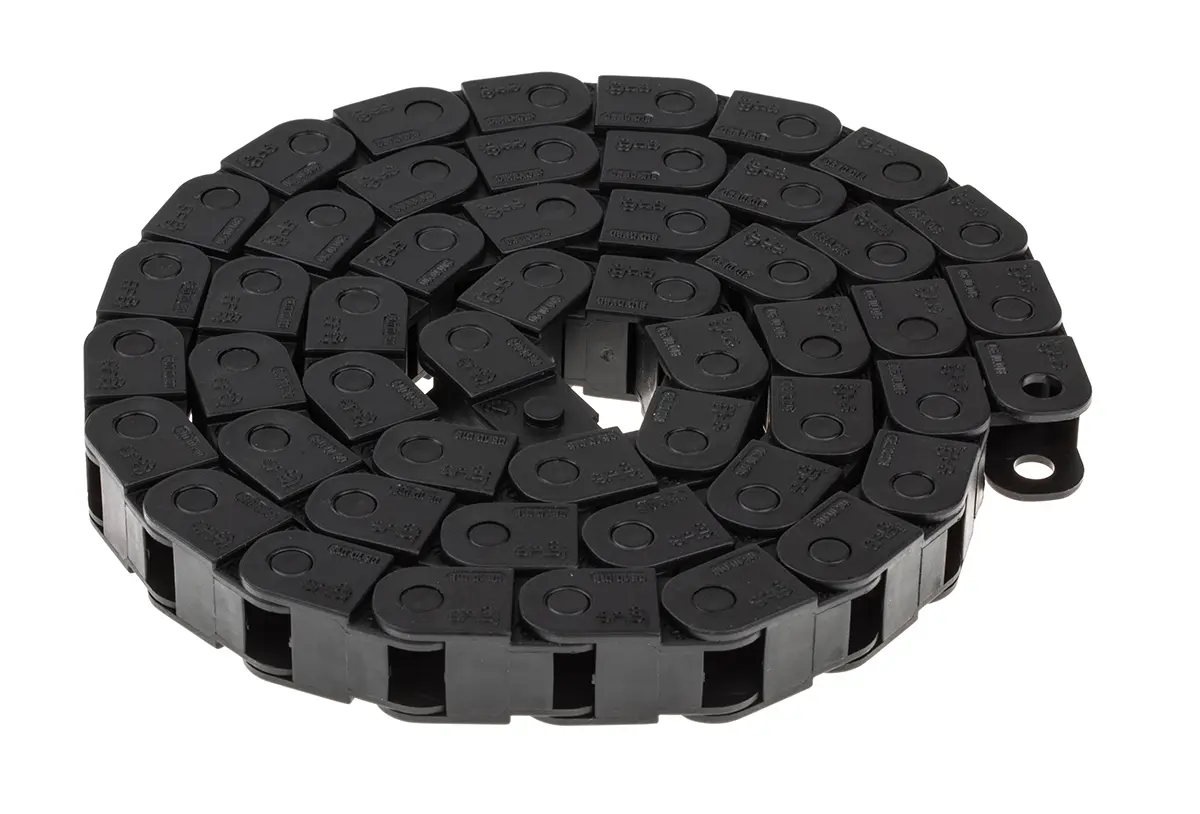 Produktfoto 1 von Igus e-chain Schwarz, 16.5 mm x 15 mm Igumid G, Länge 1 m 18 mm