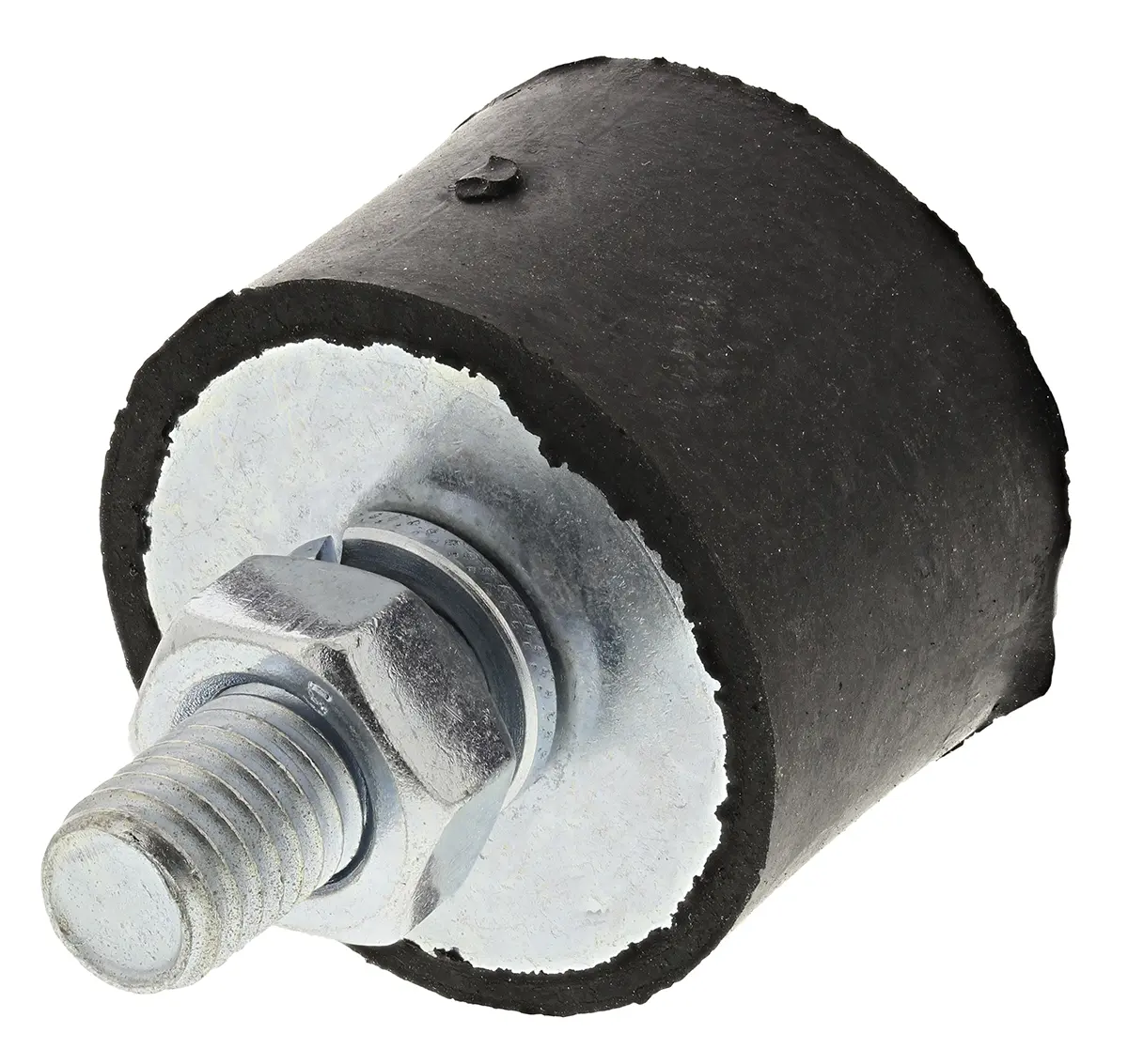 Produktfoto 1 von FIBET Gummi Vibrationsdämpfer, Außen-/Innengewinde Puffer M8, Ø 30mm x 40mm