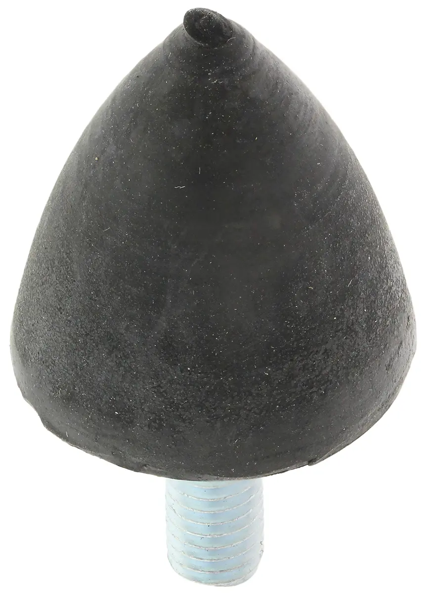 Produktfoto 1 von FIBET Gummi Vibrationsdämpfer, Anschlagpuffer M6 x 43mm