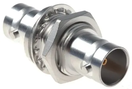 Produktfoto 1 von Radiall HF Adapter, 75 Ω, Gerade, 6GHz Buchse Buchse, Koaxial Nennspannung