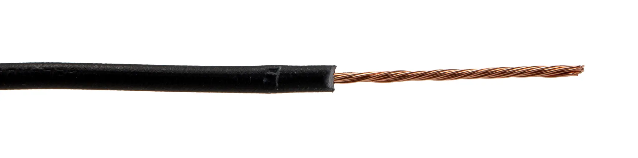 Produktfoto 1 von Lapp Einzeladerleitung 0,52 mm², 20 AWG 100m Schwarz Vernetzt isoliert Ø 2.6mm 2491B