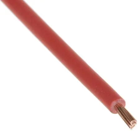 Produktfoto 1 von Lapp H05Z-K Schaltdraht 0.75 mm² 100 m Rot Ø 2.8 mm Raucharm, halogenfrei (LSZH) Vernetzte Isolierung