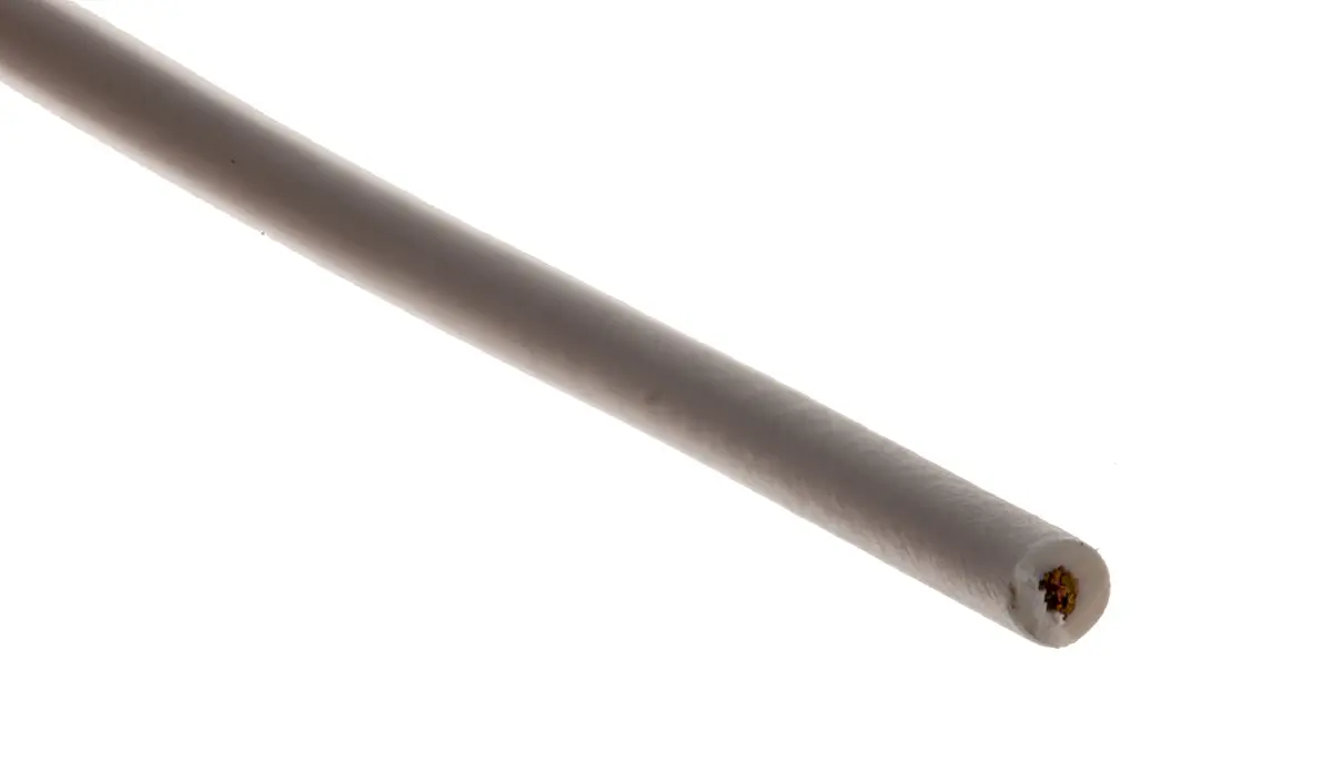 Produktfoto 1 von Lapp Einzeladerleitung 2,5 mm², 13 AWG 100m Weiß Ø 4.3mm 2491B
