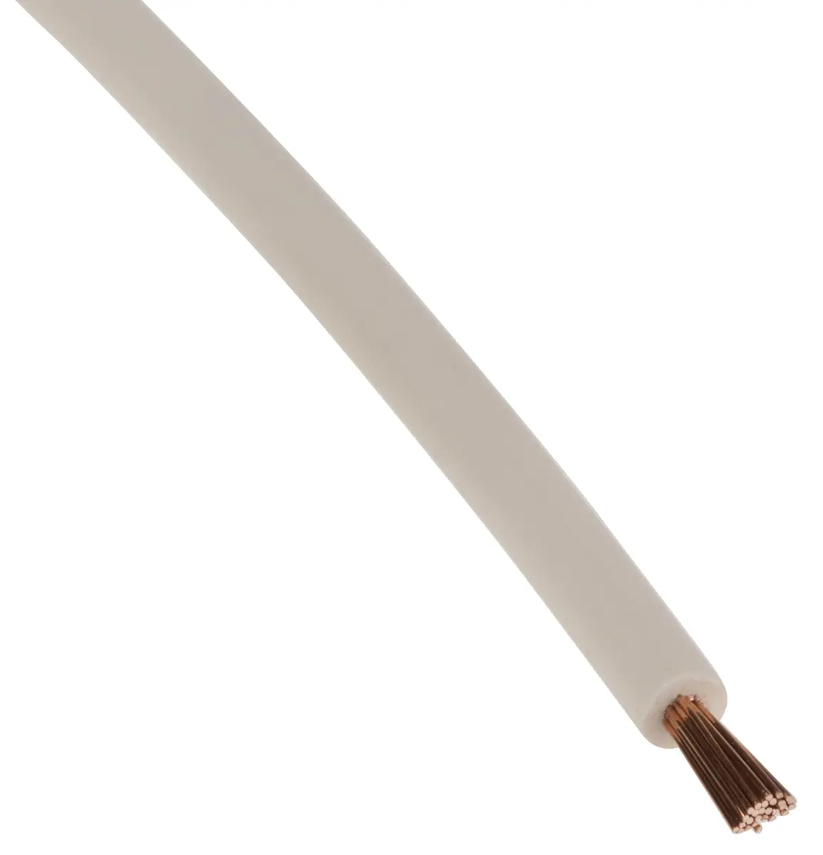 Produktfoto 1 von Lapp Einzeladerleitung 1 mm², 17 AWG 100m Weiß Ø 2.9mm 2491B