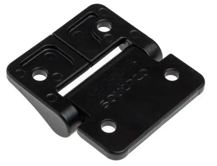 Produktfoto 1 von Southco Zinklegierung, Aluminiumlegierung, Stahl gehärtet Drehmomentscharnier Festwert Freischwingend, 2.5 mm